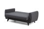 Atelier Del Sofa Sofá Cama de 2 Plazas Alkon - Dark Grey